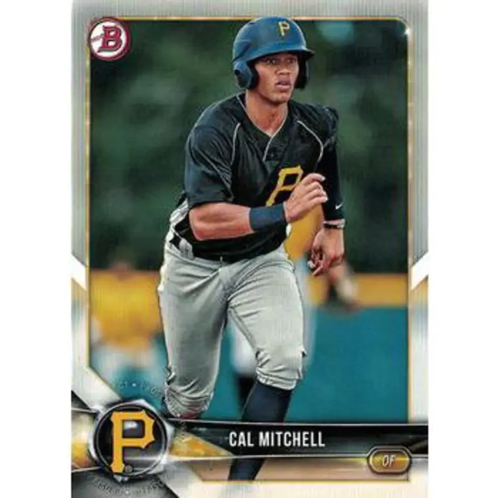 2018 Bowman Draft Cal Mitchell BD-45 Pittsburgh Pirates